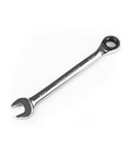 9/16 Inch Ratcheting Combination Wrench SAE Industrial Grade Gear Spanner With 12-Point Design 72-Tooth Ratchet In Chrome Vanadium Steel