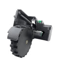 Replacement Wheel Module Set for Roborock S5 Series Vacuums Right and Left Travel Wheels close-up showing spring mechanism.