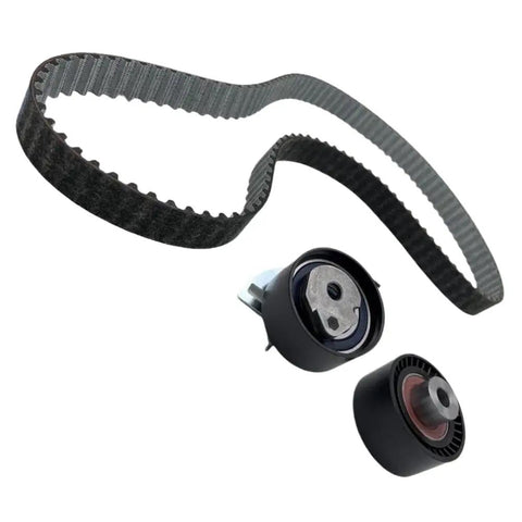 Upgrade Your Freelander Evoque Or Discovery Sport With This Rock Solid Timing Belt Pulley Set Kit For 06 To 18 Models That Slaps Right In And Keeps Your Engine Running Smooth Like Butter Without A Hitch. Timing belt pulley set kit with belt and two black pulleys for Land Rover engines