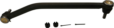 Heavy Duty Direct Fit Steering Drag Link Replacement Fits 2003 2009 Chevrolet C4500 Kodiak 2003 2009 Chevrolet C5500 Kodiak 2003 2009 GMC C4500 Topkick 2003 2009 GMC C5500 Topkick Front End Steering Component black steel drag link with bushings