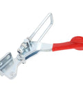Beefy Heavy Duty Toggle Clamp Latch, Adjustable Iron Hasp For Secure Storage And DIY Projects, 450kg Capacity, with red handle