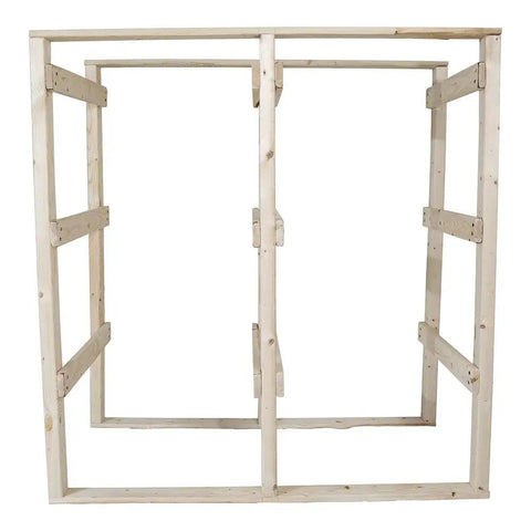 Rock Solid Garage Storage Rack And Tote Bin Organizer Holds Up To 27 Gallon Bins Heavy Duty Shed Shelf Rack Multi Piece Organization System No Sweat Assembly Top Notch Pick For Any Workshop