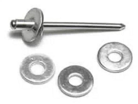 Rock Solid Aluminum Rivet Backup Washers 1/4 Inch 1000 Piece Pack For Soft Materials Makes Fastener Installation No Sweat With Durable Silver Finish That Stands Up To Heavy Daily Use