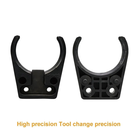 Premium 6 Pieces HSK63 Tool Holder Clamps For Vibration Free Milling And Engraving With High Precision Locking and Rugged Durability - HSK63 clamp side view