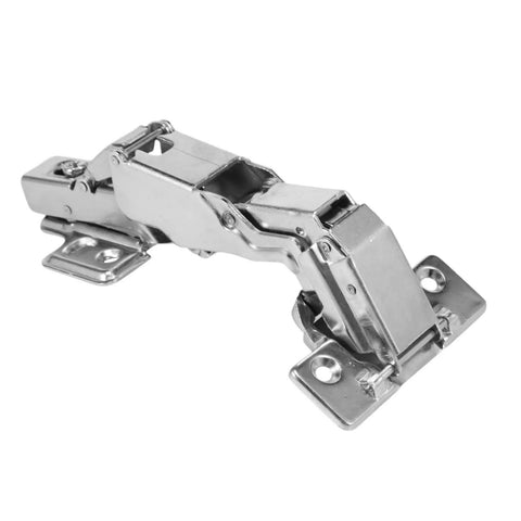Beefy Heavy Duty Rotating Concealed Cabinet Hinges 4 Pack 175 Degree Hydraulic Soft Close Adjustable Mounting No Drill Cold Rolled Steel