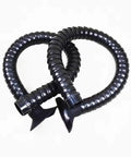 Tough As Nails Industrial Welding Fume Extraction Arm Hella Flexible 50mm Pom Exhaust Pipe parts, black flexible pipes for smoke ventilation.