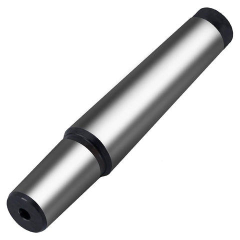 Heavy Duty Workhorse Half Inch Drill Chuck With Number Two Morse Taper Arbor and Key, premium bearing steel construction.