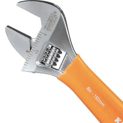 Adjustable Wrench Set With Extra Capacity 6 Inch And 10 Inch Forged Alloy Steel Wrenches Dipped Handles For Extra Grip Heavy Duty Build Metric.