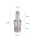 12 Pack Bike Chain Breaker Pins Kit For Fast Chain Removal And Easy Repair Spare Pins For Your Chain Breaker Tool Durable Silver Finish