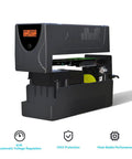Uninterruptible Power Supply With LCD Display And AVR Regulation, 6 Outlets UPS Backup Power For PC Router NAS And Home Office