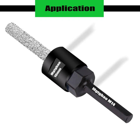 Core Drill Bit Adapter M14 Female To Three Eighths Hex Shank For Hammer Drills And Rotary Hammers Heavy Duty Pro Grade Fit 72mm 45mm