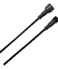 Six Pair Three Pin Xconnect Pigtail Connectors For Low Voltage Lighting System Copper Wire connectors with male and female ends.