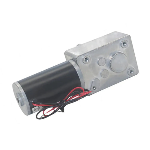 Heavy Duty DC Worm Gear Motor With Kickass 70Kg Cm Torque And Built Tough Metal Gears For Solid 12V Or 24V Power Featuring A Self Locking 51Mm D Shaft