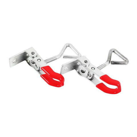 2 Pack Adjustable Draw Latch Set Spring Loaded Toggle Lock With Anti Metal For Boxes Cases Chests Cabinets Drawers And Closets