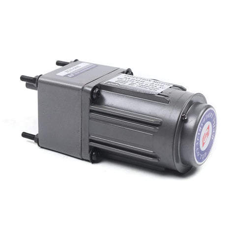 110V AC Gear Motor With Speed Controller Variable Speed Single Phase High Torque Gear Reducer 0 To 27 RPM 6 Watt 1 To 50 Reduction
