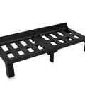 Heavy Duty 20 Inch Fireplace Grate For Wood Stoves And Fireplaces, Wrought Iron Log Holder with detachable legs
