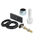 Straight Shooter 8 Inch Clamshell Axle Bearing Puller Tool Kit for Toyota 4runner Tacoma FJ Cruiser Rear Diff Housing Handle Cv Axles Easy Installation Save Time and Money Today with No Damage To Parts. 8 inch steel axle bearing puller kit with seals and press tool