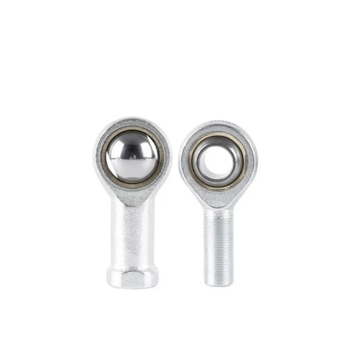 Premium Fisheye Rod End Spherical Plain Bearing featuring self aligning geometry, steel material, used in hydraulic applications.