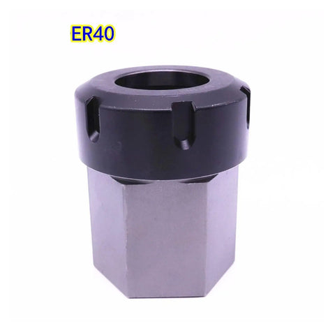 Heavy Duty Hard Steel Hex Shank ER Collet Chuck For CNC Lathe And Engraving Machines, Grips Tight Like Vise, Built Tough To Outlast Your Daily Grind, Nail Every Precision Cut Smoothly
