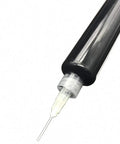 Pro Grade 10ML Black UV Solder Mask Kit with 1 Needle and Push Tool for PCB BGA Work, prevents corrosion and arcing, close-up