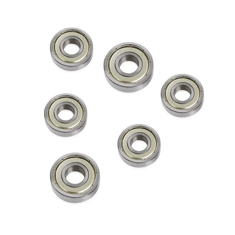 Six Piece Saw Bearings Set For Grizzly G0555 Band Saw With Replacement And Guide Bearings Includes 2 Thrust Bearings And 4 Guide Bearings