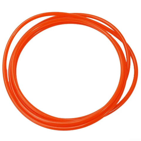 Durable Drive Belt Replacement For Bicycle Roller Trainer 5mm Width 185cm Perimeter Red TPU Exercise Band