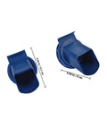 Heavy Duty Plastic Grain Storage Bin With Large Outlet For Easy Access Stable Durable Farm Storage Container For Barn Use Barn Ready Design Ideal For Rice Corn Feed And Quick Access To Stored Grains., blue plastic grain bin outlet, 4.76 x 4.76 x 3.54 in
