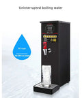 Heavy Duty 3000W Commercial Step By Step Electric Water Dispenser With Led Panel 304 Stainless Steel Inner Tank, dispensing boiling water.
