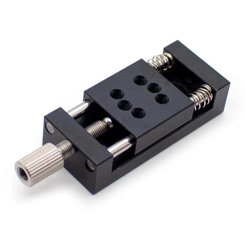 X Axis Linear Stage 10mm Stroke Fine Tuning Precision Micro Sliding Table For Lab Experiments Pro Grade Aluminum Frame