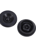 Trailer Hub Dust Caps 4 Pack Rubber Bearing Grease Covers For 2000 To 3500 Lbs Wheels RVs Cargo Boat Trailers Direct Replacement For Dexter Ez Lube Hubs