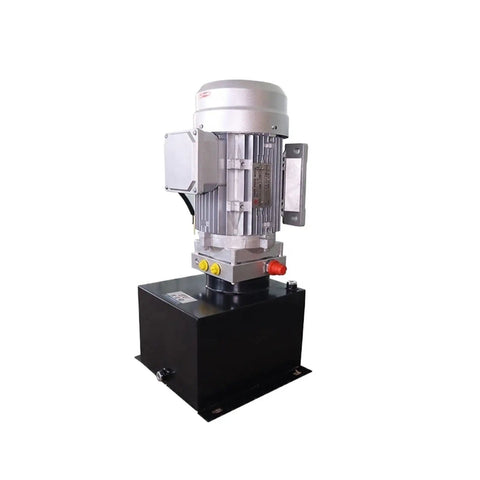 Heavy Duty Hydraulic Power Unit And 2.2KW Electric Pump For Car Lift Garage Setup With 220V And 380V Wiring Options, compact design.