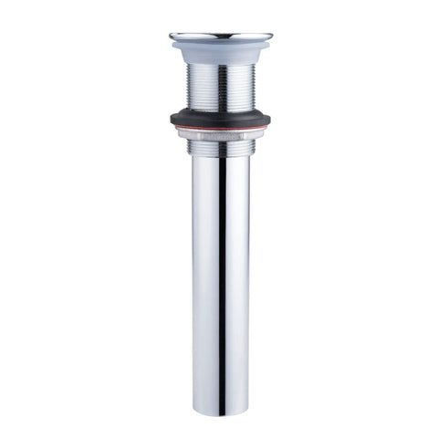 Boss Grade Chrome Grid Drain Strainer Assembly For Bathroom Sink With CO Plug Zero Overflow Design Built From Rust Proof Stainless Steel That Slays The Look While Shielding Your Lavatory Everyday