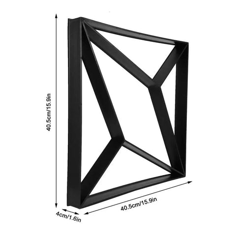 Rhombus Paving Mold For Walkways And Paths DIY Concrete Molds For Garden Courtyard And Patio Easy To Use Paver Kit, 40.5x40.5x4 cm