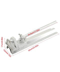 Manual Color Steel Tile Ridge Cover Cutter 0.6mm Built For Precision Roof Panel Edges showing blade and handle.