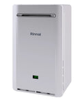 Natural Gas Tankless Water Heater Featuring Smart Circ Recirculation Pump That Syncs To Your Daily Grind For Always Hot Taps, sleek design.