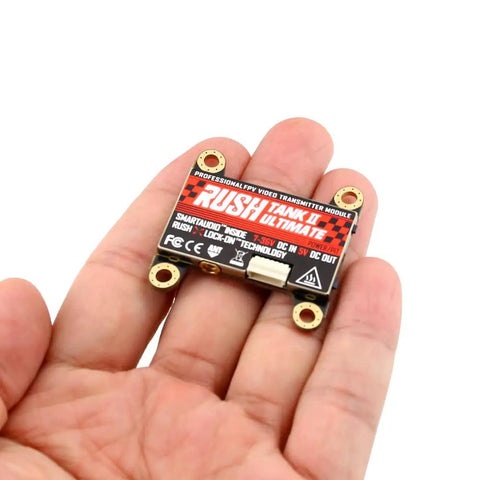 Beefy Rush Tank III 5.8G FPV Video Transmitter 30x30mm Switchable Power 25mW 200mW 500mW 800mW With Foxeer Antenna For FPV Racing