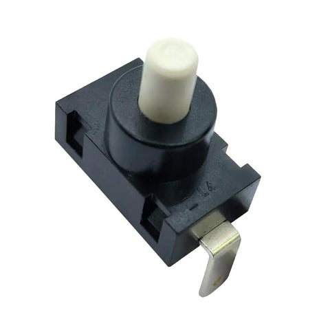 5 Pack Pushbutton Switch 2 Pin Maintained On Off Self Locking Electrical Switches 16A At 125VAC And 8A At 250VAC single switch view