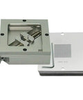 90Mm BGA Reballing Station Metal Table Clamp Soldering Holder With Ten Stencils For PCB Repair, Chip Rework, Motherboard Welding And Electronics Manufacturing