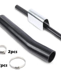Gas Tank Filler Hose Rear Fits 1978 1979 Ford F100 F150 F250 F350 Bronco Silicone Hose Kit OE Standard Replacement including clamps