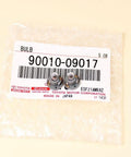 Toyota 90010-09017 Cooler Control Switch Bulbs Pair Grey Replacement 2 Pack on packaging with label visible
