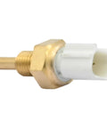 Engine Coolant Temperature Sensor Temp Switch Sender Straight Up Replacement For Vehicle Cooling Systems Plug And Go, brass and plastic design.