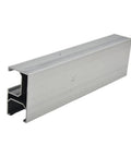 20cm Aluminum Solar Panel Mounting Rail Bracket for PV Module Installations angled close-up, showing lightweight erosion resistant track