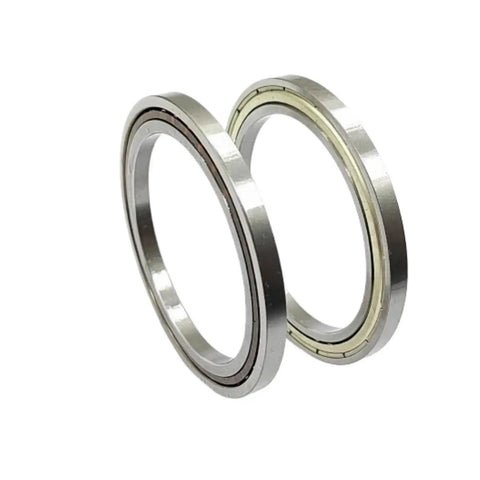 High Precision Stainless Steel Deep Groove Ball Bearings With Sealed Shielding And Industrial Grade Heavy Duty Build shown from the side.