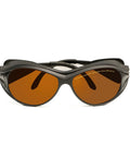 Front view of Workhorse OD5 Eye Protection Goggles For All Around Broad Spectrum 190-540nm And 800-1700nm Eye Safety.