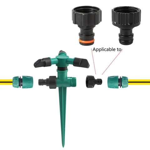 Garden Hose Quick Connect Fittings Pack Of 2 3/4 Inch GHT Male Nipples Adapters for water coupling in garden setup