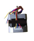 Three Phase Stepper Motor KT42JM4-551 for Industrial Rigs with multicolored wiring for installation and operation.