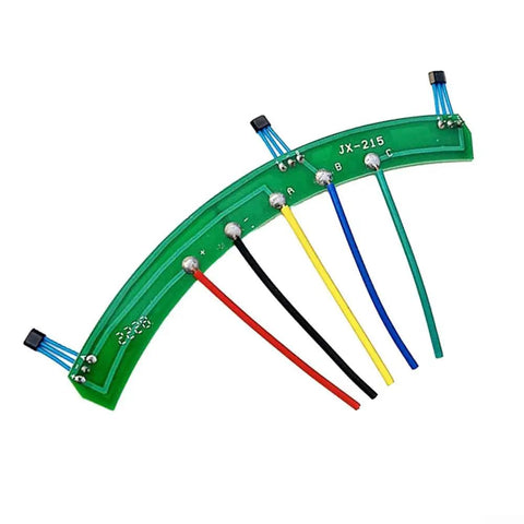 Durable Bike Motor Circuit Board With 215 Hall Sensor For Emma And Xiaoqiao E Scooter Replacement PCB Hall Plate with five colored wires
