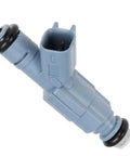 8PCS Fuel Injector Set For 4.7L V8 Engines 2001 2007 Jeep Grand Cherokee Commander Dodge Dakota Durango Ram Improve MPG Smooth Idle Precise Fuel Delivery Easy Install Replacement 0280155849, blue plastic fuel injector with O-rings