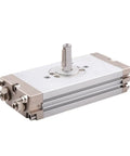 Heavy Duty Rack And Pinion Rotary Actuator Built Tough CRQ2B Series, 20mm body, silver aluminum, used in automation for precise motion.