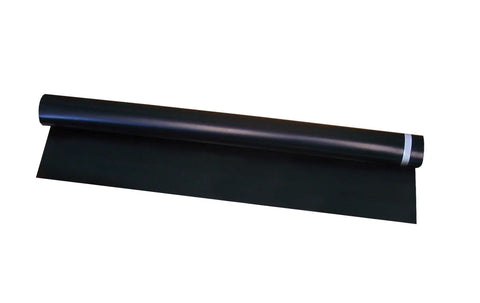 Rock Solid.006 Mil Polyethylene Moisture Vapor Barrier Roll For Laminate Engineered Hardwood Floors 100 Square Feet shown on a white background.